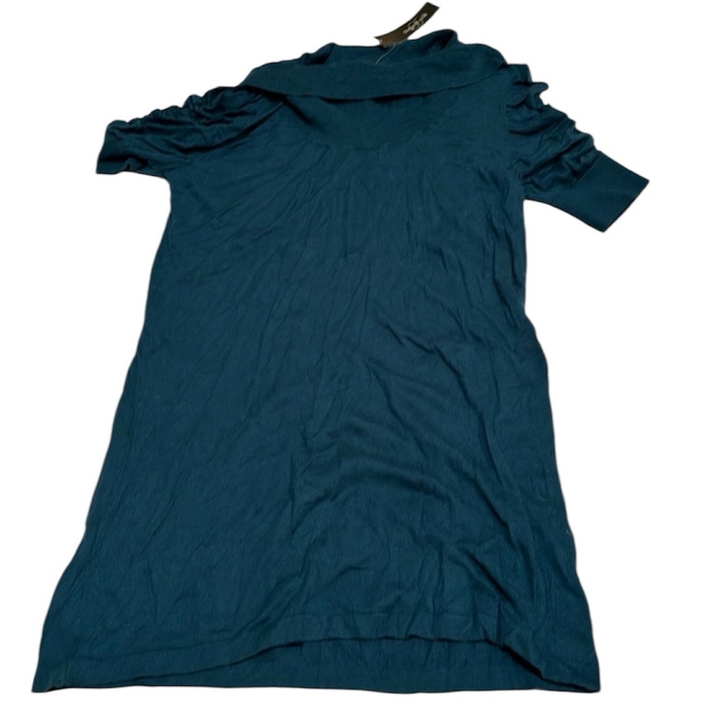 August Silk Teal Dress